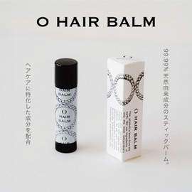 O SKIN & HAIR Hair Stick Balm, 0.1 oz (4 g), Restores Ahoo Hair, Moisturizing, Styling Naturally Derived, Unisex