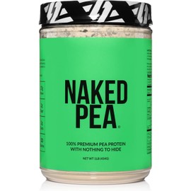 Naked Pea - Pea Protein Isolate - Plant Based, Vegetarian & Vegan Protein. Easy to Digest, Non-GMO, No Lactose, No Soy and Gluten Free - 15 Servings
