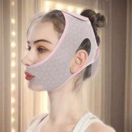 밴드 얼굴 마사지기 리프팅 수면 리프팅밴드 턱 이중턱 브이 입마개 페이스리 팅밴드 Face Lifting Band Massage Sleeping Lifting Band Chin Double Chin V Face Mask Face Lifting Band