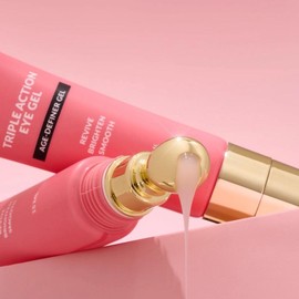 Triple Action Eye Gel – Hydrating, Brightening & Soothing Formula for Puffy Eyes, Dark Circles, and Fine Lines, Refreshing Daily Skincare for All Skin Types