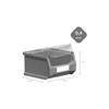 Economy Set 10x Red Storage Box 1.0 with Cover |