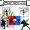 Starnearby T13 Assembly Completed Stick Titan13 Action Figure, 3D Printed