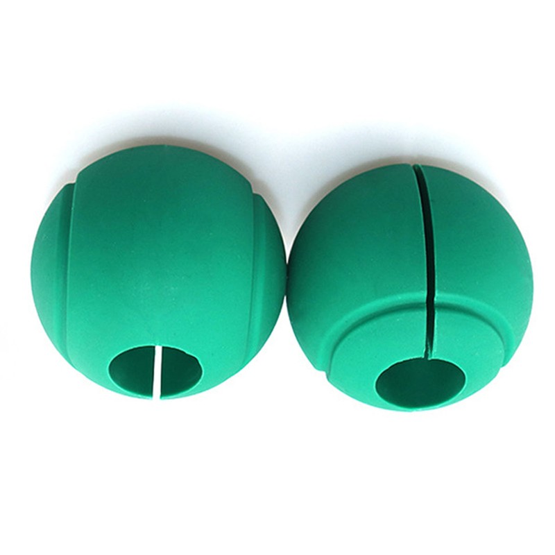 2pcs Dumbbell Grips Thick Silicone Barbell Grips Weight Bar Grips
