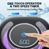 Ultrasonic Retainer Cleaner, 48kHz 30W Retainer Cleaner Machine for Dentures,