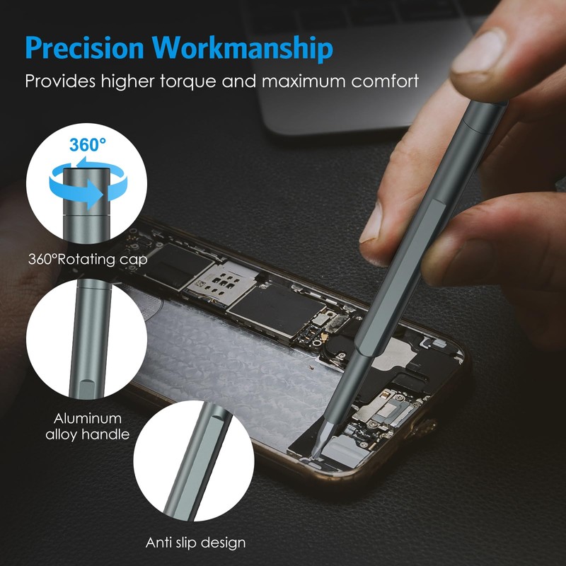 Brifit 46 in 1 Precision Screwdriver Set, Mini Magnetic Screwdriver