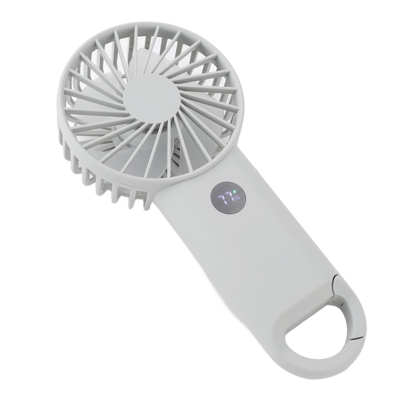 Handheld Fan Multifunction 100 Levels Stepless Speed Intelligent Digital Display