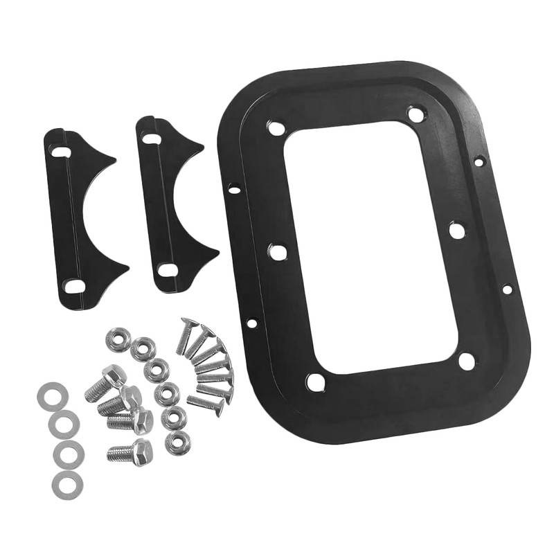 X-AVION Black Aluminum Battery Tray - Universal Racing & Trunk