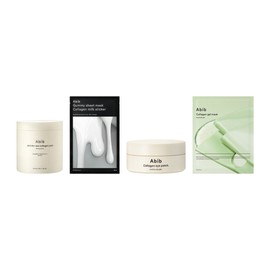 Aviv Collagen Intensive Care Set (Collagen Pad + 10 Mask Packs + 60 Eye Patches) Elasticity Moisturizing Wrinkle Improvement Resurrection Herb Intensive Routine / 아비브 콜라겐 집중 케어 세트 (콜라겐패드 + 마스크팩10매 + 아이패치60매) 탄력 보습 주름개선 부활초 집중 루틴