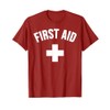 FIRST AID CROSS MEDIC EVENT STAFF UNIFORM EMERGENCY T-Shirt