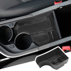 BIBIBO Centre Console Storage Box for Kia NIRO SG2 EV PHEV 2022-2024, Organiser with Non-Slip Mat, Glove Box, Centre Armrest, Console Shells Armrests, Car Armrest Rest Accessories