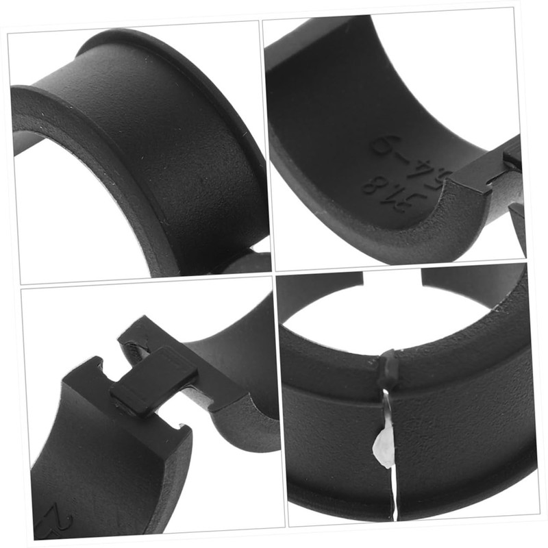 WHAMVOX 8pcs Bicycle Handlebar Gaskets Slip and Vibration Reduction Spacers
