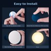 Ferswe Dimmable Touch Light, 3000K Rechargeable Touch Lights Stick on,