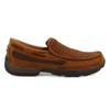 Twisted X Men's Slip-On Driving Moc, Moc Toe, Oiled Saddle