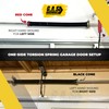 Galvanized Garage Door Torsion Spring .225 x 2 x 25