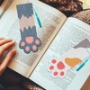 beinkmake 10Pcs Cat Paw 5D Diamond Art Bookmarks Cute Diamond