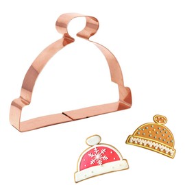 Winter Hat Cookie Cutter 4.75 Inch Handcrafted in USA by The Fussy Pup