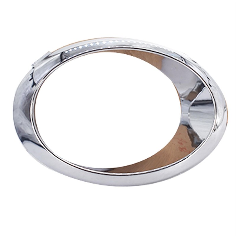 Bisel de anillo chapado en cromo para luz antiniebla, lado