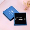 TANGPOET Cross Bracelet for Women 925 Sterling Silver Christian Crucifix