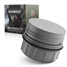 Bachgold Water Filter Outdoor Replacement Filter with 1500 L Filter Capacity I Removes 99.99% of All Bacteria and Filters Viruses, Particles and Heavy Metals I Blackout and Crisis Proof