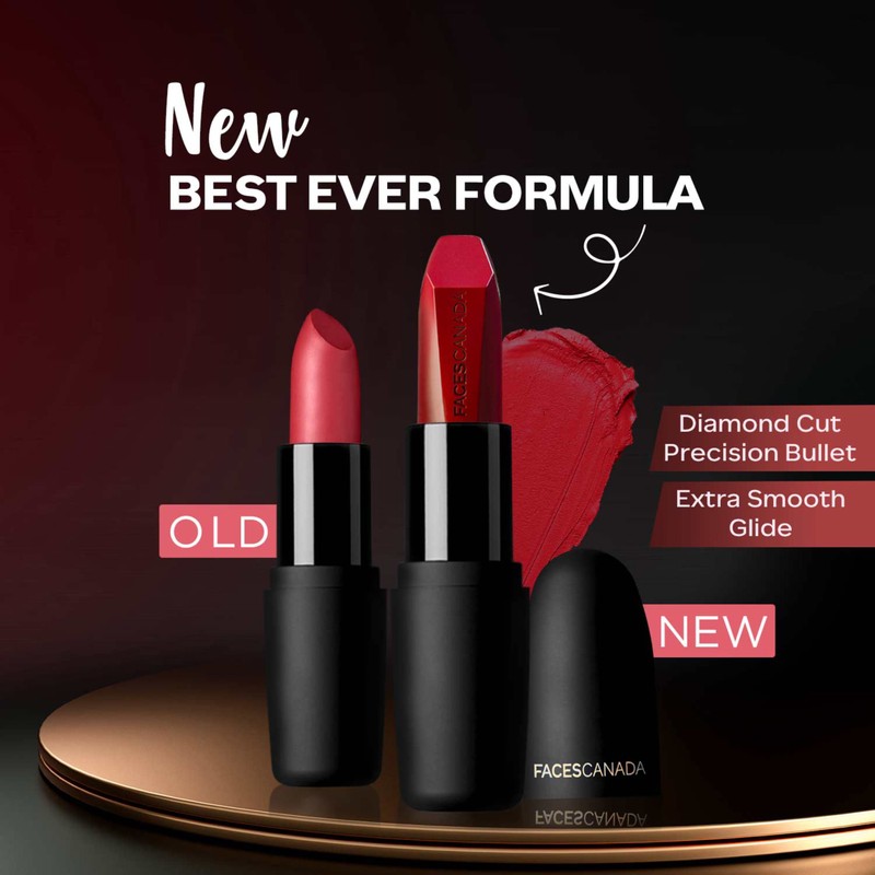Faces Canada Weightless Matte Lipstick 4g Pretty Sepia 08 (Brown)