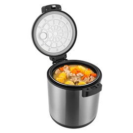 Commercial Electric Rice Warmer, 6 Gal Capacity Stainless Steel Heavy Duty Food Warmer for Restaurants, Parties, Home.
