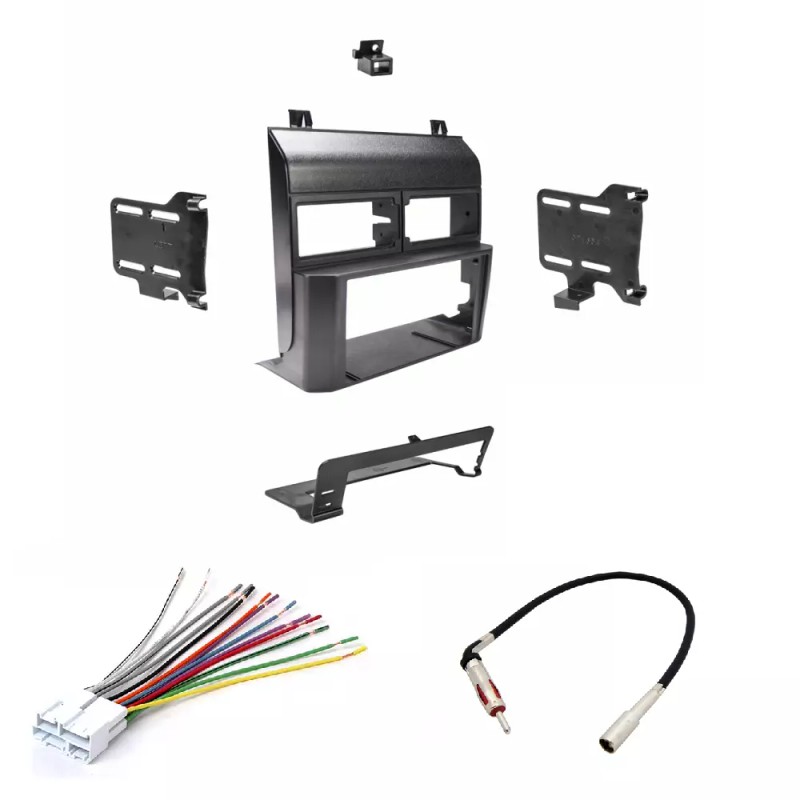 METRA Double Din Car Radio Stereo Installation Kit, Black for