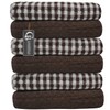 Casabella Pack of 6 Terry Towelling Cotton Kitchen Tea Towels