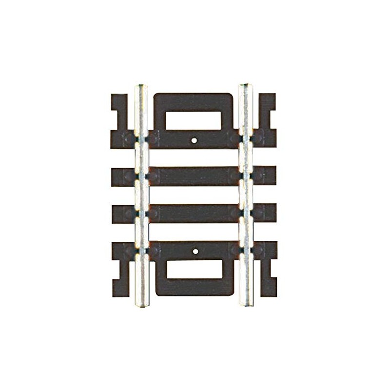 Code 100 Nickel Silver 1.5" Straight Snap-Track HO Scale Atlas