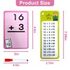Flashcards Math, Flashcard Addition, 51 Pieces Learning Card Game Children,