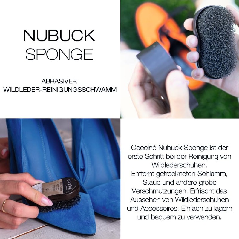 Coccine - Express suede brush for shoe care, effective suede