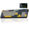 AULA F108 PRO - Wireless Mechanical Keyboard with Screen&Knob,Hot Swappable