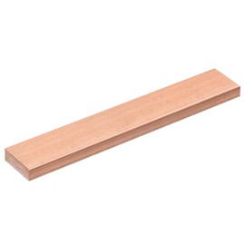 sourcing map Copper Flat Bar, 0.31 Inch Thickness x 0.98 Inch Width x 5.91 Inch Length Copper Rod Bearing Plate for Electric (8 mm x 25 mm x 150 mm)