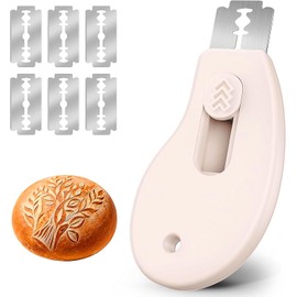 KacNacPro Bread Lame Sourdough Scoring Tool, Extractable & Magnetic Bread Scoring Tool, Bread Scoring Knife for Sourdough Bread Baking, Bread Scorer Tool with 5 Replaceable Razor Blades