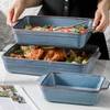 HVH 9x13 Baking Dish Set, Large Casserole Dishes for Oven,
