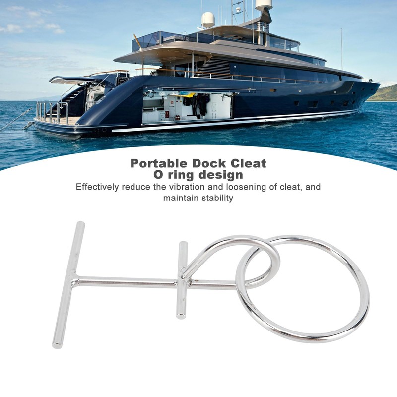 Dock Cleat, Portable Dock Cleat with O Stainless Steel 304