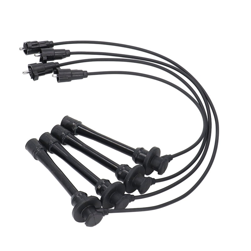 4pcs Spark Plug Wire Set 90919‑22387 Ignition Cable Kit Replacement