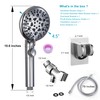 Umyder Handheld Shower Head with ON/OFF Switch,Detachable 8 Mode High
