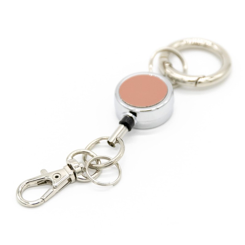 Radite LDKS-KR-21 Carabiner Reel Superior Standard Dull Pink