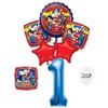 Blue Number 1 DC Superhero Girls Birthday Bouquet of Balloons