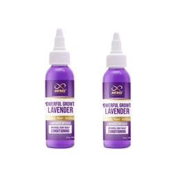 Infinix Hair Growth & Scalp Soothing Oil with Lavender & Black Castor – Advanced Revitalization, Deep Conditioning & Thicker Fuller Hair, Fast Absorbing Organic Scalp Treatment, 2oz (Pack of 2)