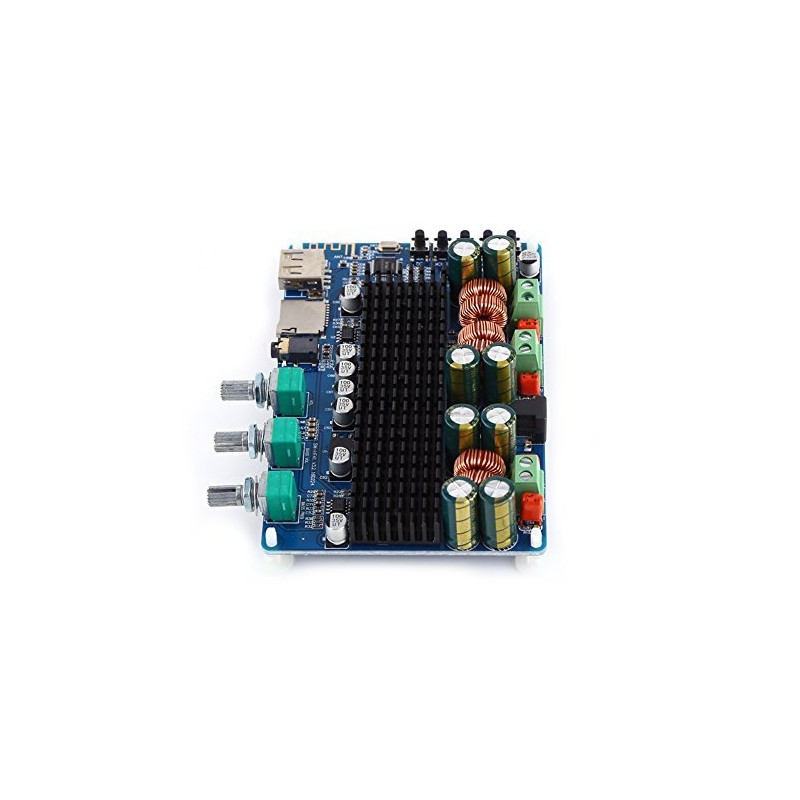 Amplifier Board Digital 2.1 Channel Amplifier Board Bluetooth USB TF