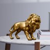 Baoblaze Modern Lion Figurine Resin Statue Home Decor Tabletop for