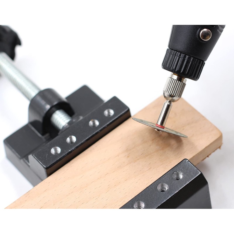 Preamer 12 Pcs 1/8 Shank Cut-Off Wheel Holder Screw Mandrel