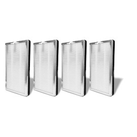 Nispira True HEPA Replacement Filter with Activated Carbon Compatible with MA#15 Air Purifier Part MA#15R. 4 Packs