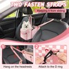 Console Dog Car Seat - Portable Dogs Armrest Booster Seat