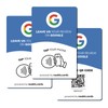 Google Review Tap Card (3 pack) by NUUBIZ - Enable