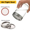 YOOSSICY 8 Pack Mason Jars (16 oz & 8 oz)