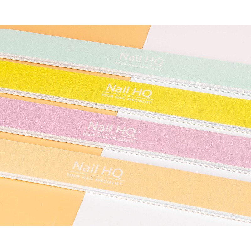 Nail HQ Coloured Nail File (Pack of 4)