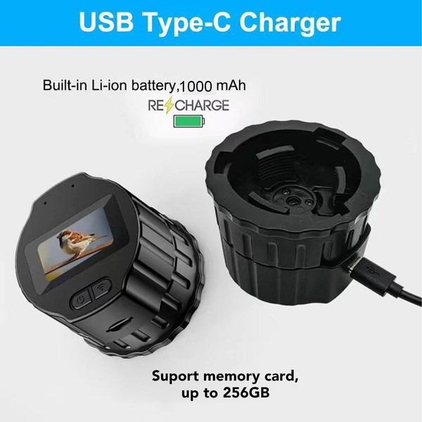 Wi Fi Electronic Eyepiece, 16MP Digital Telescope Camera, 1920x1080P Video,