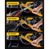 KYX Steering Wheel Lock,Car Club Steering Wheel Lock Car Double